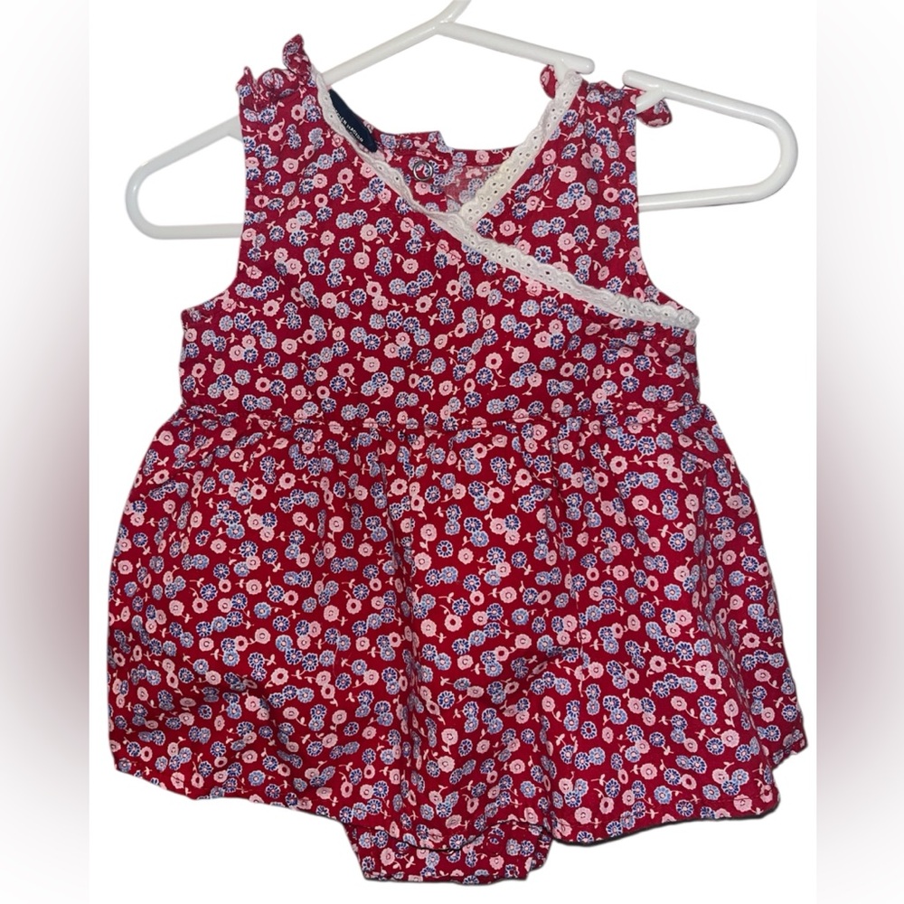 Faded Glory- Vintage Floral Dress/ Romper/Onsie